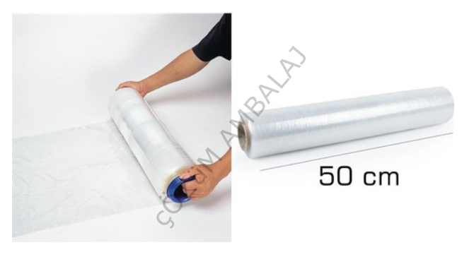 Çözüm Palet Strec 17mic. 50cm, 12 kg (6 adet)